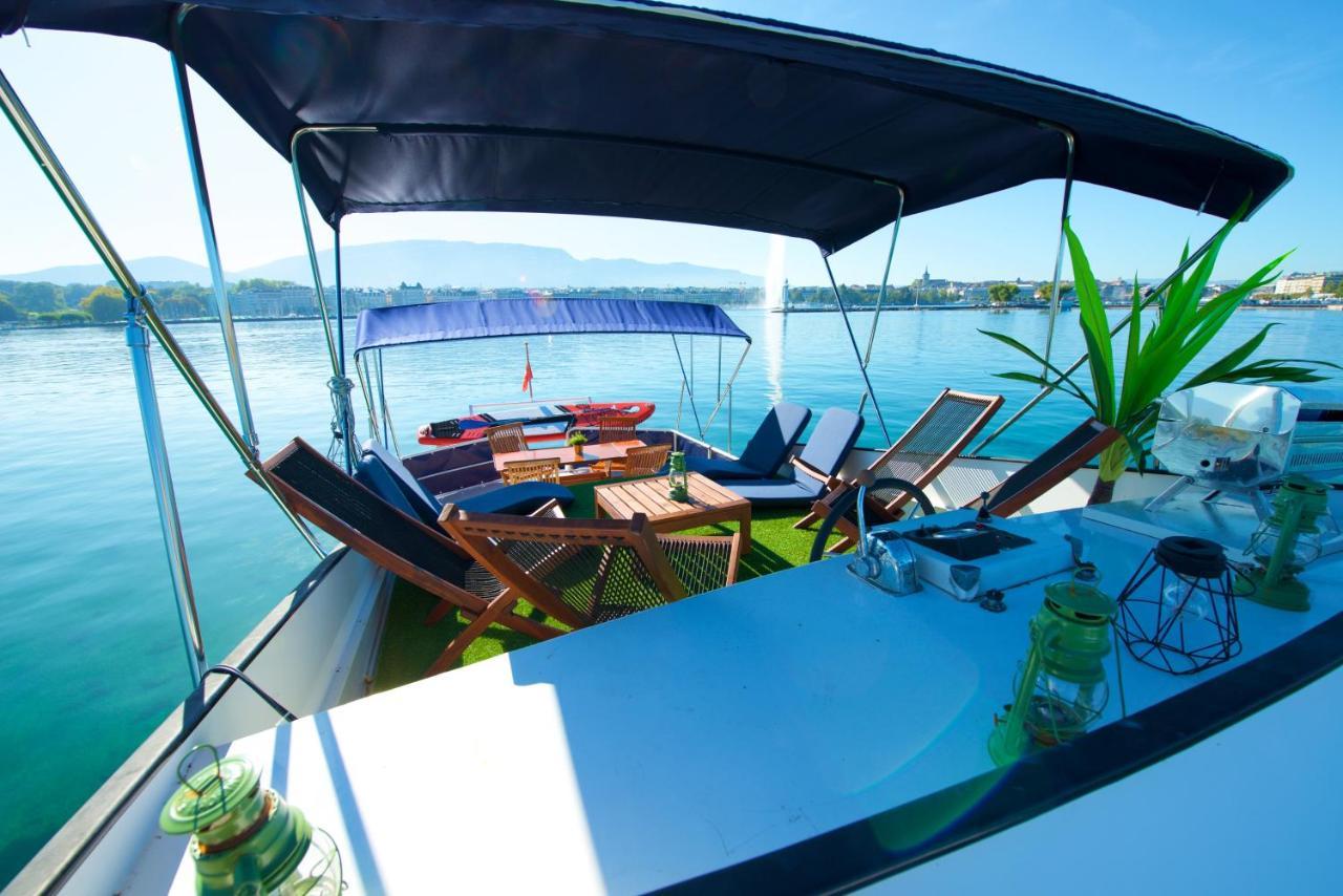 Homeboat-Bateau Hotel ジュネーブ エクステリア 写真